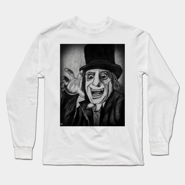 London After Midnight Long Sleeve T-Shirt by RG Illustration